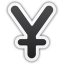 Yen Currency Sign - icon #195803 gratis