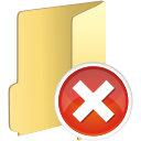 Folder Remove - Kostenloses icon #196103