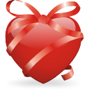 Ribbon Heart - Free icon #196433