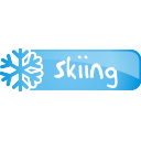 Skiing Button - Kostenloses icon #197113
