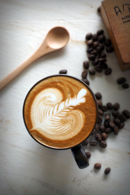Coffee latte art - image #197853 gratis