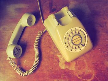 Vintage telephone - image #197973 gratis