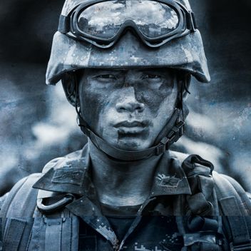 Thai soldier portrait - бесплатный image #198033
