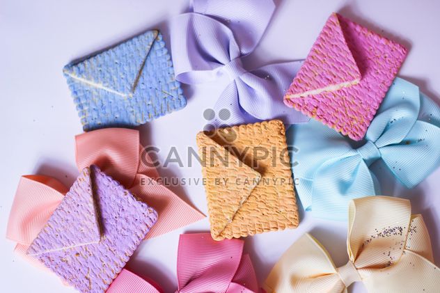 Cookies With A colorful Bows - image #201023 gratis