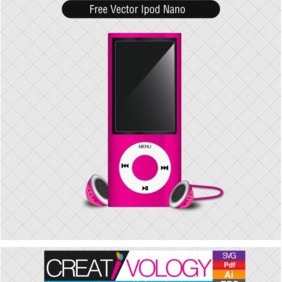 Free Vector Ipod Nano - Kostenloses vector #203383