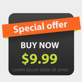 Free Vector Of The Day #86: Special Offer Banner - Kostenloses vector #203983