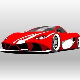 Ferrari Aurea Berlinetta - Free vector #204543