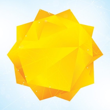 Triangular Sun - vector #205523 gratis