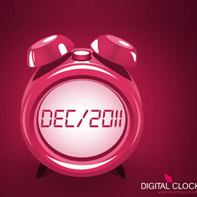 Digital Clock - Free vector #208293