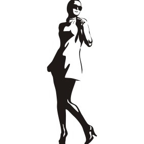 Sexy Woman - Free vector #212093