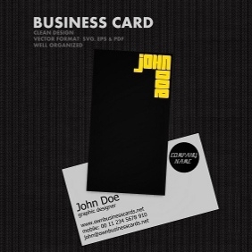 Vector Business Card - vector #212373 gratis