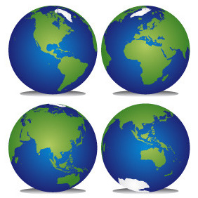 Planet Earth - Free vector #212643