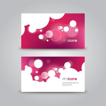 Pinky Business Card - бесплатный vector #213003