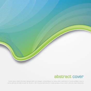 Abstract Cover Template - Kostenloses vector #213533