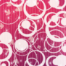 Retro Circle Vector Lineled Background - Free vector #213563