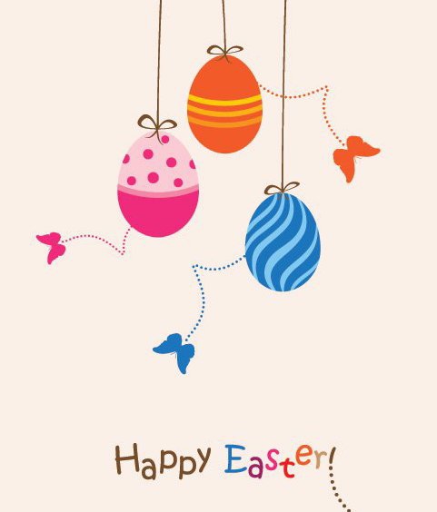 Easter Card - Free vector #213863