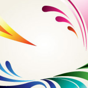 Abstract Designs In Clear Background - vector #213973 gratis