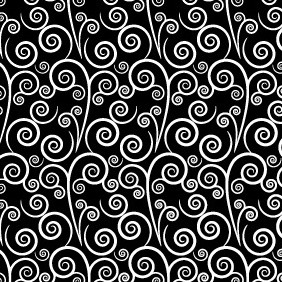 Simple Abstract Spiral Photoshop And Illustrator Pattern - vector gratuit #215033 