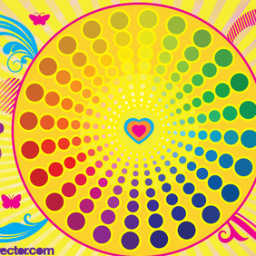 Colorful Life Vector - Free vector #215293