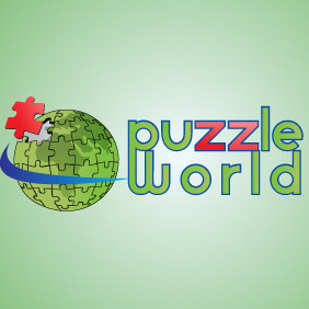 Puzzle World - vector gratuit #216603 