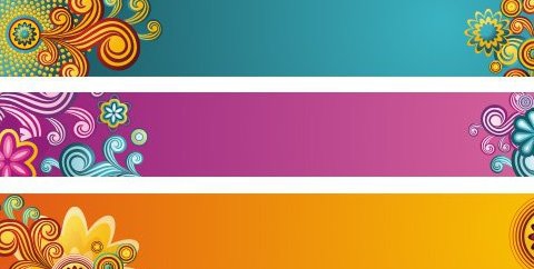 Beautiful Banners - Free vector #218873