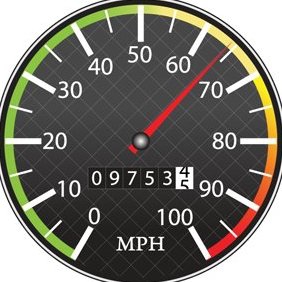 Free Speedometer Vector - Kostenloses vector #219293