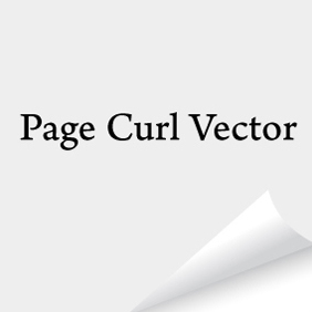 Page Curl Vector - Kostenloses vector #220913