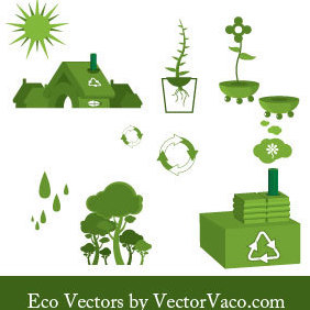 Eco Vectors - Free vector #221143