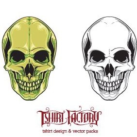 Skulls 1 - vector #221553 gratis