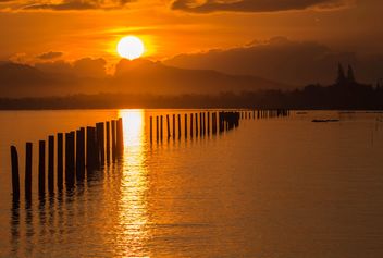 Golden sunset - image #271863 gratis