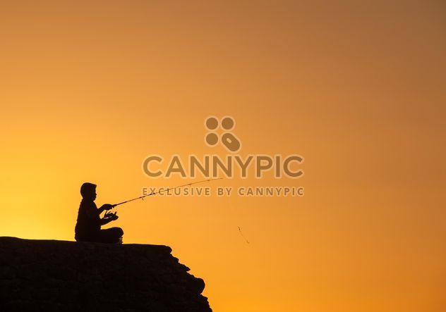 Silhouette at sunset - Free image #271873