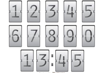 Numeric Scoreboard Vector - Free vector #272853