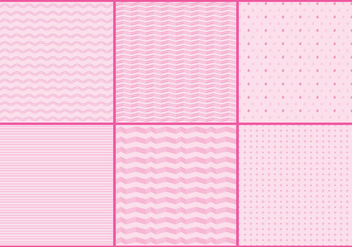 Pinky Girly Patterns - vector gratuit #272873 