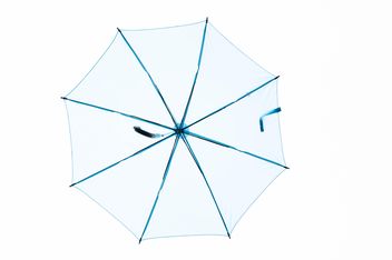 Blue umbrella hanging - бесплатный image #273073