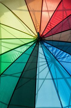Rainbow umbrellas - image #273133 gratis