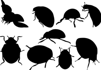Free Ladybug Silhouette Vector - vector #273423 gratis