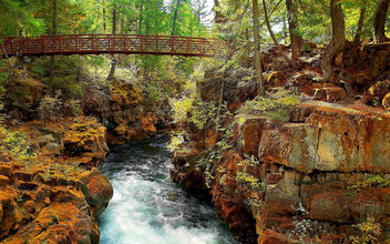 Nature - Rogue River, Klamath Mountains, Oregon - бесплатный image #280373