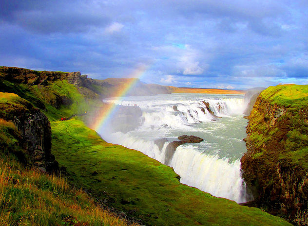 Gullfoss waterfall - Iceland - Free image #280393