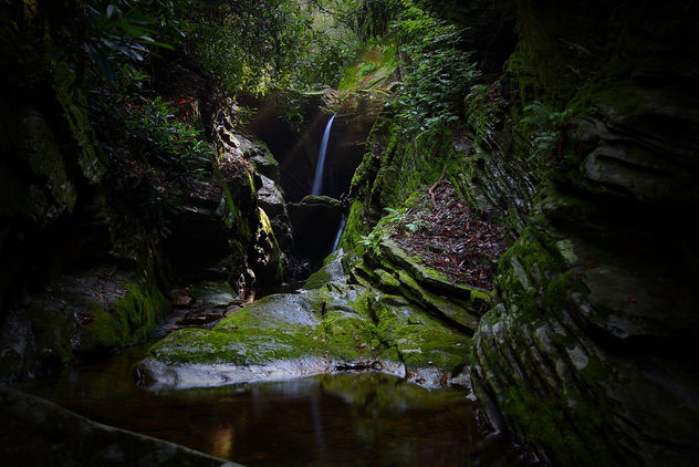 Secret Waterfalls Heavenly Sunbeam - Free image #285233