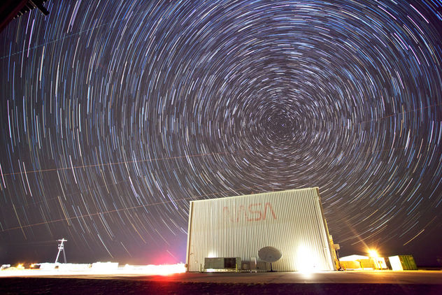 Star Trails Over NASA - Free image #286983