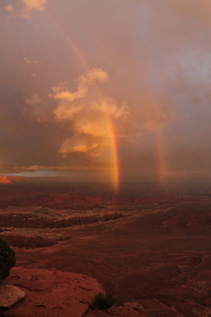 Rainbow in Canyonlands National Park! - бесплатный image #291013