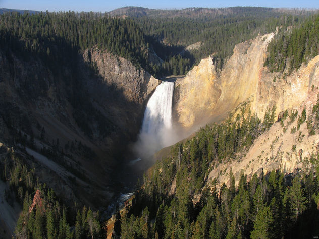 Lower Falls of the Yellowstone River, Yellowstone National Park, Wyoming - Kostenloses image #291603
