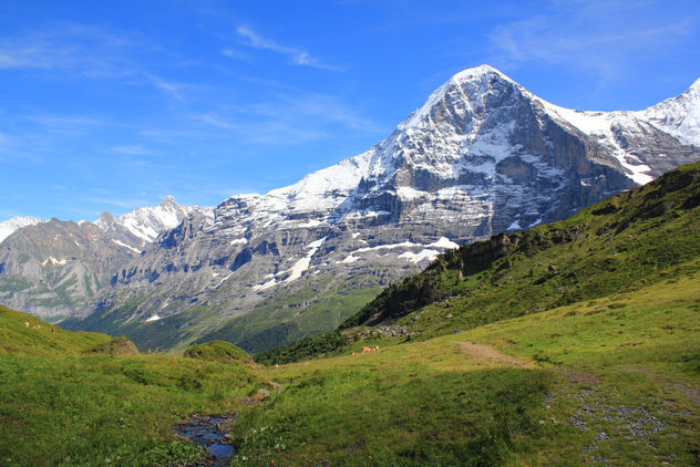 The famous Eiger - Kostenloses image #293513
