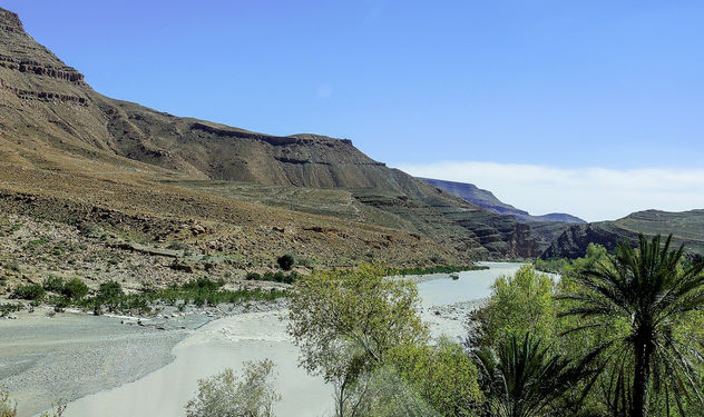 Morocco-Almost dried creek - image gratuit #296853 