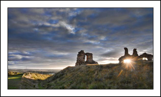 Sunset at Sandal Castle - image gratuit #299693 