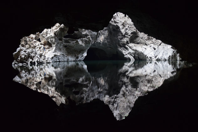 Rorschach test? Nope. Just Tham Pha Inh Cave in Laos - Free image #300323
