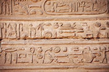 Egyptian hieroglyphics - Free image #304003