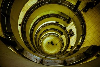 Urban spiral staircase - Free image #304463