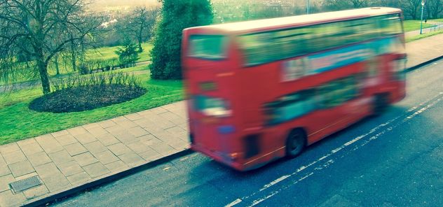A London route master red bus - бесплатный image #304763