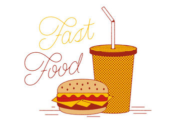 Free Fast Food Vector - vector gratuit #305873 
